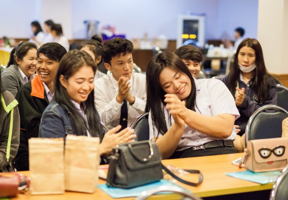 นักศึกษาคณะวิทยาศาสตร์และเทคโนโลยี เข้าร่วม อบรมโครงการพัฒนาศักยภาพผู้นำประจำปีการศึกษา 2560