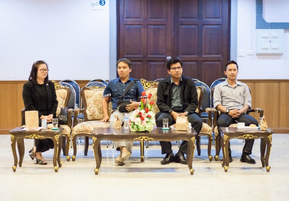 นักศึกษาคณะวิทยาศาสตร์และเทคโนโลยี เข้าร่วม อบรมโครงการพัฒนาศักยภาพผู้นำประจำปีการศึกษา 2560