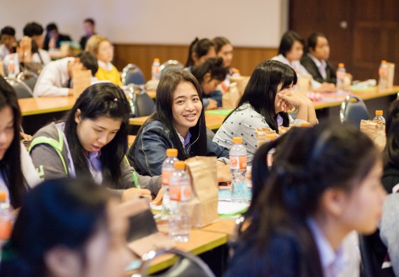 นักศึกษาคณะวิทยาศาสตร์และเทคโนโลยี เข้าร่วม อบรมโครงการพัฒนาศักยภาพผู้นำประจำปีการศึกษา 2560