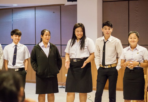 นักศึกษาคณะวิทยาศาสตร์และเทคโนโลยี เข้าร่วม อบรมโครงการพัฒนาศักยภาพผู้นำประจำปีการศึกษา 2560