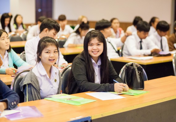 นักศึกษาคณะวิทยาศาสตร์และเทคโนโลยี เข้าร่วม อบรมโครงการพัฒนาศักยภาพผู้นำประจำปีการศึกษา 2560