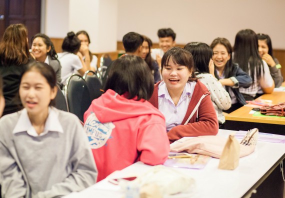 นักศึกษาคณะวิทยาศาสตร์และเทคโนโลยี เข้าร่วม อบรมโครงการพัฒนาศักยภาพผู้นำประจำปีการศึกษา 2560