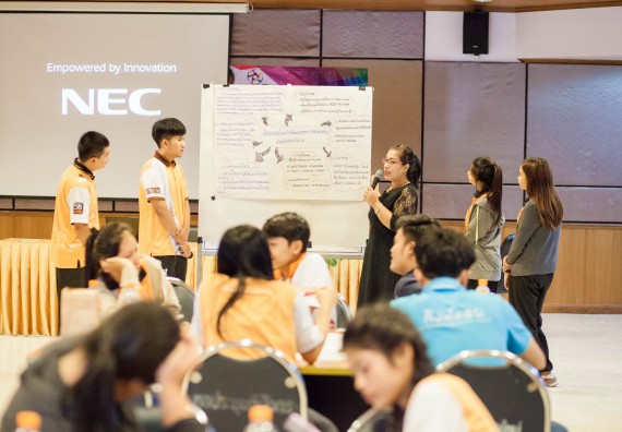 นักศึกษาคณะวิทยาศาสตร์และเทคโนโลยี เข้าร่วม อบรมโครงการพัฒนาศักยภาพผู้นำประจำปีการศึกษา 2560