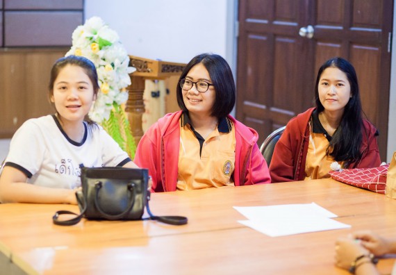 นักศึกษาคณะวิทยาศาสตร์และเทคโนโลยี เข้าร่วม อบรมโครงการพัฒนาศักยภาพผู้นำประจำปีการศึกษา 2560