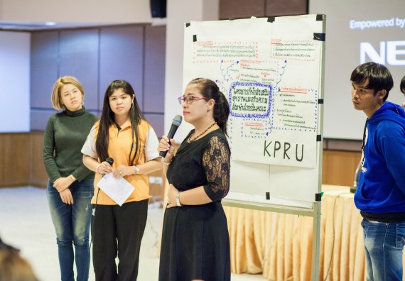 นักศึกษาคณะวิทยาศาสตร์และเทคโนโลยี เข้าร่วม อบรมโครงการพัฒนาศักยภาพผู้นำประจำปีการศึกษา 2560