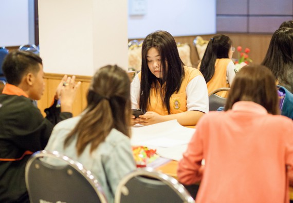 นักศึกษาคณะวิทยาศาสตร์และเทคโนโลยี เข้าร่วม อบรมโครงการพัฒนาศักยภาพผู้นำประจำปีการศึกษา 2560