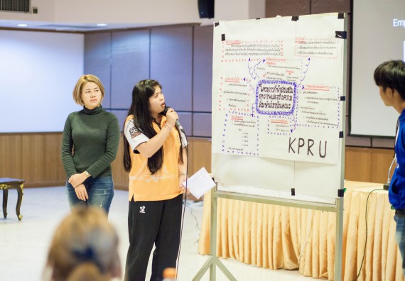 นักศึกษาคณะวิทยาศาสตร์และเทคโนโลยี เข้าร่วม อบรมโครงการพัฒนาศักยภาพผู้นำประจำปีการศึกษา 2560