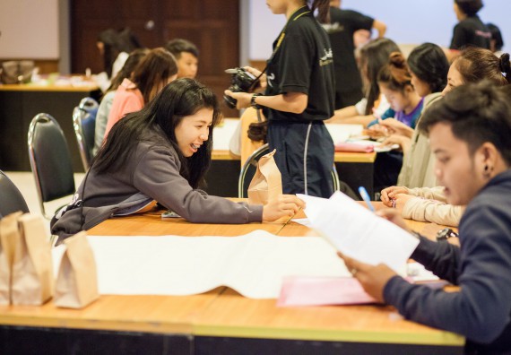 นักศึกษาคณะวิทยาศาสตร์และเทคโนโลยี เข้าร่วม อบรมโครงการพัฒนาศักยภาพผู้นำประจำปีการศึกษา 2560