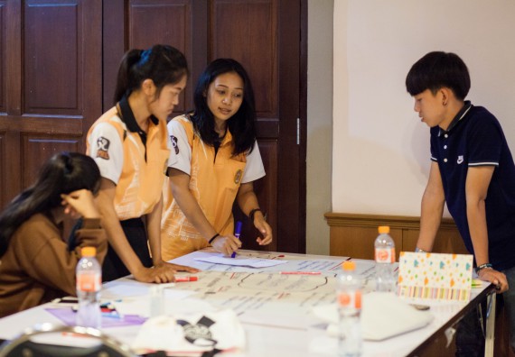 นักศึกษาคณะวิทยาศาสตร์และเทคโนโลยี เข้าร่วม อบรมโครงการพัฒนาศักยภาพผู้นำประจำปีการศึกษา 2560