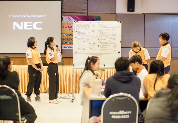 นักศึกษาคณะวิทยาศาสตร์และเทคโนโลยี เข้าร่วม อบรมโครงการพัฒนาศักยภาพผู้นำประจำปีการศึกษา 2560