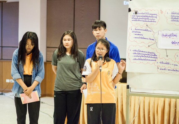 นักศึกษาคณะวิทยาศาสตร์และเทคโนโลยี เข้าร่วม อบรมโครงการพัฒนาศักยภาพผู้นำประจำปีการศึกษา 2560