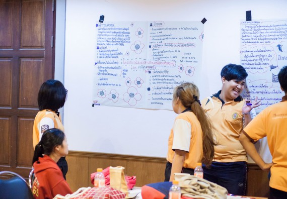 นักศึกษาคณะวิทยาศาสตร์และเทคโนโลยี เข้าร่วม อบรมโครงการพัฒนาศักยภาพผู้นำประจำปีการศึกษา 2560