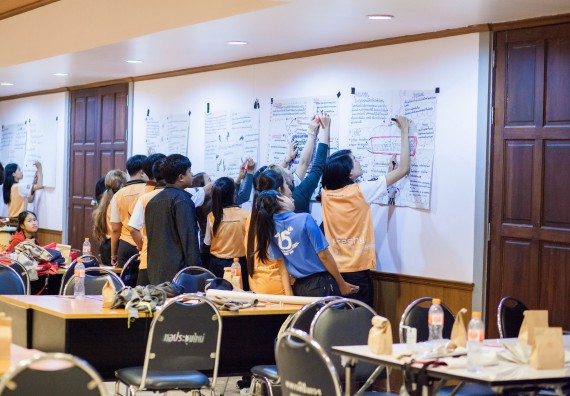 นักศึกษาคณะวิทยาศาสตร์และเทคโนโลยี เข้าร่วม อบรมโครงการพัฒนาศักยภาพผู้นำประจำปีการศึกษา 2560