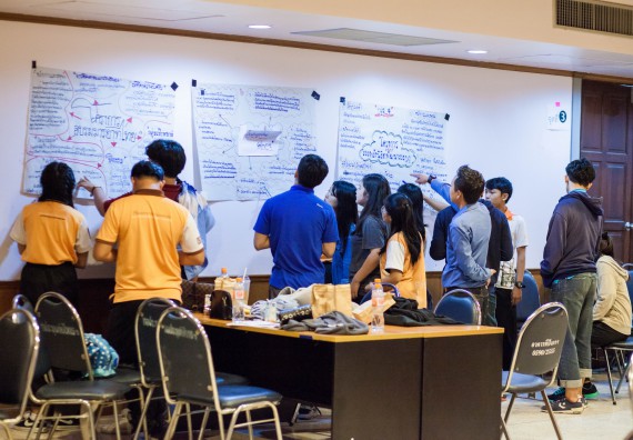 นักศึกษาคณะวิทยาศาสตร์และเทคโนโลยี เข้าร่วม อบรมโครงการพัฒนาศักยภาพผู้นำประจำปีการศึกษา 2560