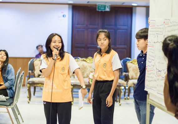 นักศึกษาคณะวิทยาศาสตร์และเทคโนโลยี เข้าร่วม อบรมโครงการพัฒนาศักยภาพผู้นำประจำปีการศึกษา 2560