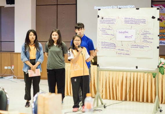 นักศึกษาคณะวิทยาศาสตร์และเทคโนโลยี เข้าร่วม อบรมโครงการพัฒนาศักยภาพผู้นำประจำปีการศึกษา 2560