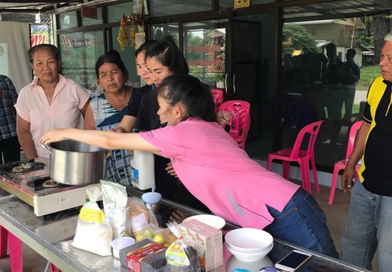 ภาพกิจกรรม โปรแกรมวิชาวิทยาศาสตร์และเทคโนโลยีการอาหาร จัดการอบรมเชิงปฏิบัติการเพื่อถ่ายทอดผลงานวิจัยสู่การพัฒนาชุมชน