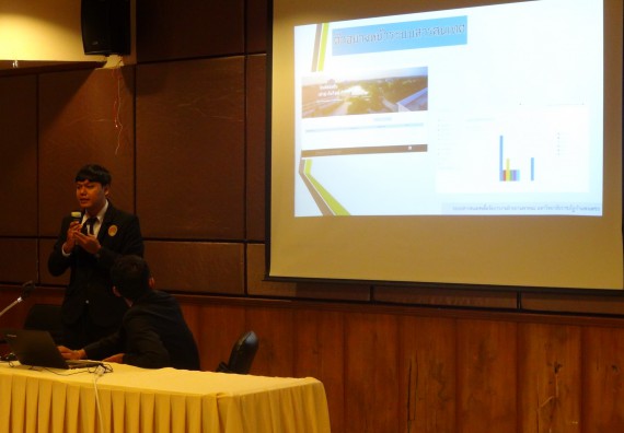 ภาพกิจกรรม โปรแกรมวิชาวิทยาการคอมพิวเตอร์ จัดกิจกรรมเผยแพร่ผลงานวิจัยและนวัตกรรมของนักศึกษาระดับปริญญาตรี