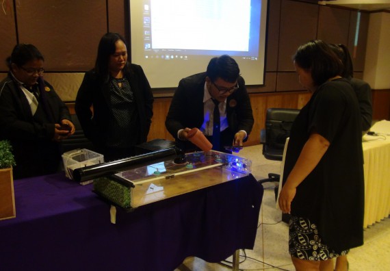 ภาพกิจกรรม โปรแกรมวิชาวิทยาการคอมพิวเตอร์ จัดกิจกรรมเผยแพร่ผลงานวิจัยและนวัตกรรมของนักศึกษาระดับปริญญาตรี