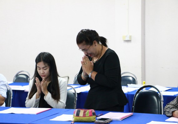 ภาพกิจกรรม โปรแกรมวิชาเคมี จัดการประเมินหลักสูตรเคมี(วท.บ.)และเคมี(คบ.)