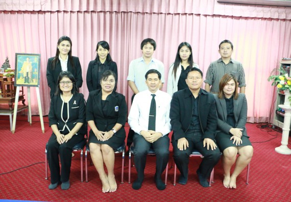 ภาพกิจกรรม โปรแกรมวิชาเคมี จัดการประเมินหลักสูตรเคมี(วท.บ.)และเคมี(คบ.)