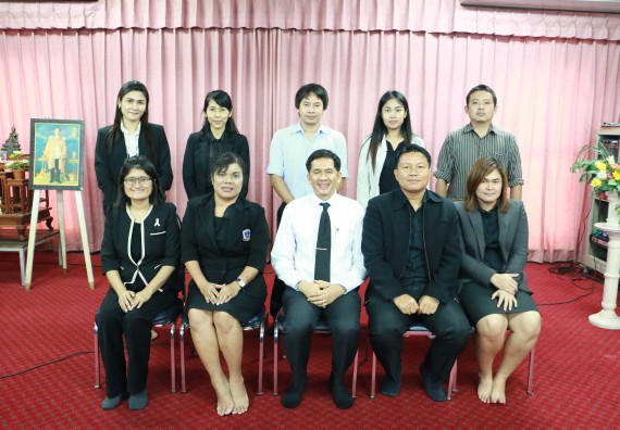 ภาพกิจกรรม โปรแกรมวิชาเคมี จัดการประเมินหลักสูตรเคมี(วท.บ.)และเคมี(คบ.)