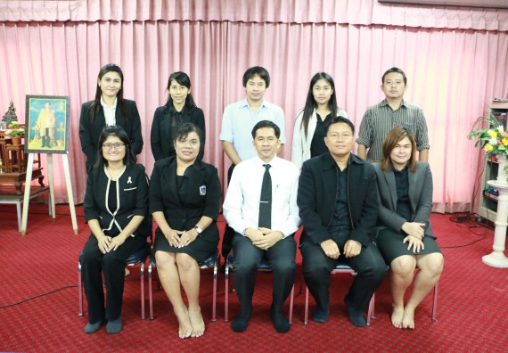 ภาพกิจกรรม โปรแกรมวิชาเคมี จัดการประเมินหลักสูตรเคมี(วท.บ.)และเคมี(คบ.)