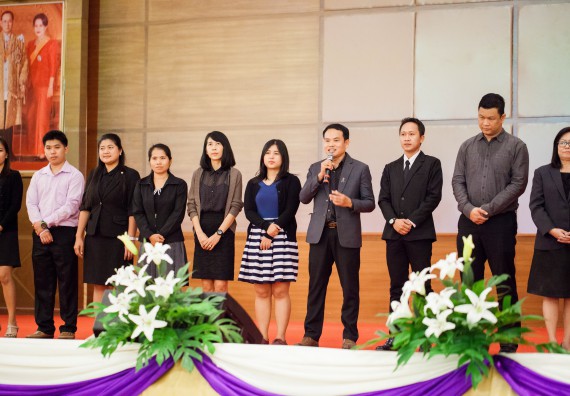 องค์การบริหารนักศึกษา กองพัฒนานักศึกษา จัดโครงการปฐมนิเทศนักศึกษาใหม่ ประจำปีการศึกษา 2560