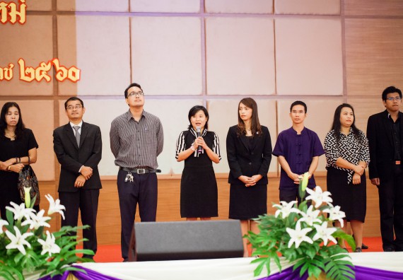 องค์การบริหารนักศึกษา กองพัฒนานักศึกษา จัดโครงการปฐมนิเทศนักศึกษาใหม่ ประจำปีการศึกษา 2560