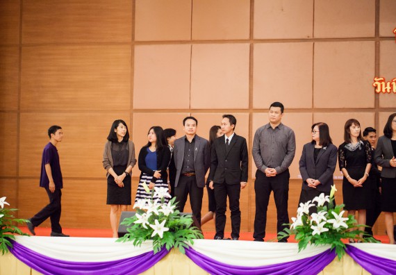 องค์การบริหารนักศึกษา กองพัฒนานักศึกษา จัดโครงการปฐมนิเทศนักศึกษาใหม่ ประจำปีการศึกษา 2560