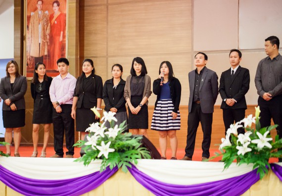 องค์การบริหารนักศึกษา กองพัฒนานักศึกษา จัดโครงการปฐมนิเทศนักศึกษาใหม่ ประจำปีการศึกษา 2560