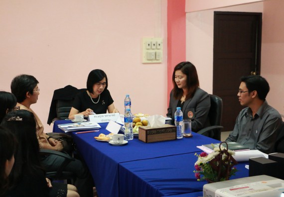 ภาพกิจกรรม หลักสูตรสาธารณสุขศาสตร์ จัดการตรวจประเมินคุณภาพภายใน ระดับหลักสูตรสาธารณสุขศาสตร์