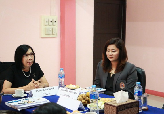 ภาพกิจกรรม หลักสูตรสาธารณสุขศาสตร์ จัดการตรวจประเมินคุณภาพภายใน ระดับหลักสูตรสาธารณสุขศาสตร์