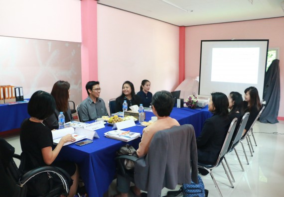 ภาพกิจกรรม หลักสูตรสาธารณสุขศาสตร์ จัดการตรวจประเมินคุณภาพภายใน ระดับหลักสูตรสาธารณสุขศาสตร์