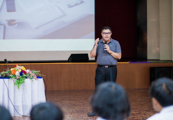 ภาพกิจกรรม คณะวิทยาศาสตร์และเทคโนโลยี จัดกิจกรรมเตรียมความพร้อมเพื่อการทำงาน