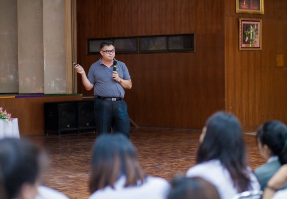 ภาพกิจกรรม คณะวิทยาศาสตร์และเทคโนโลยี จัดกิจกรรมเตรียมความพร้อมเพื่อการทำงาน