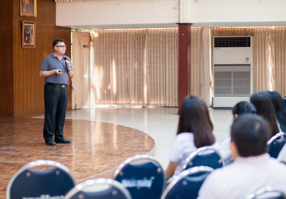 ภาพกิจกรรม คณะวิทยาศาสตร์และเทคโนโลยี จัดกิจกรรมเตรียมความพร้อมเพื่อการทำงาน