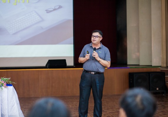 ภาพกิจกรรม คณะวิทยาศาสตร์และเทคโนโลยี จัดกิจกรรมเตรียมความพร้อมเพื่อการทำงาน