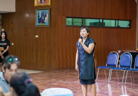 ภาพกิจกรรม คณะวิทยาศาสตร์และเทคโนโลยี จัดกิจกรรม goodbye senior'56 คณะวิทยาศาสตร์และเทคโนโลยี