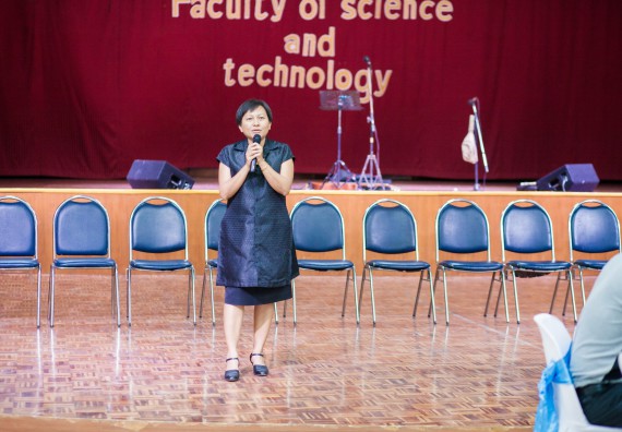 ภาพกิจกรรม คณะวิทยาศาสตร์และเทคโนโลยี จัดกิจกรรม goodbye senior'56 คณะวิทยาศาสตร์และเทคโนโลยี