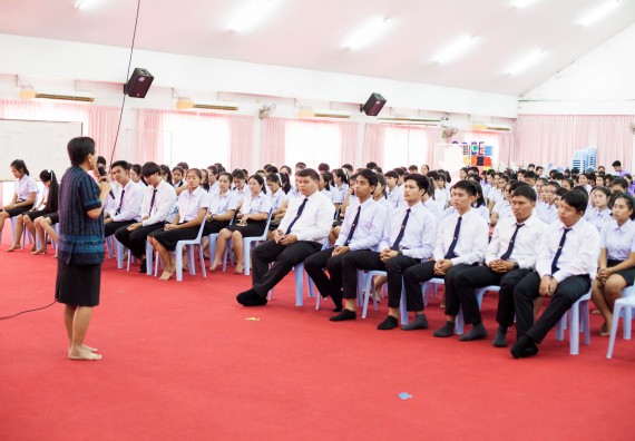 ภาพกิจกรรม  สโมสรนักศึกษาคณะวิทยาศาสตร์และเทคโนโลยี จัดโครงการปฐมนิเทศนักศึกษาใหม่ คณะวิทยาศาสตร์และเทคโนโลยี ประจำปี 2560