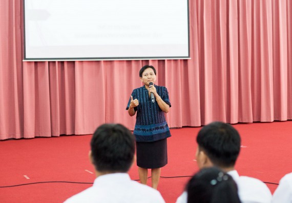 ภาพกิจกรรม  สโมสรนักศึกษาคณะวิทยาศาสตร์และเทคโนโลยี จัดโครงการปฐมนิเทศนักศึกษาใหม่ คณะวิทยาศาสตร์และเทคโนโลยี ประจำปี 2560