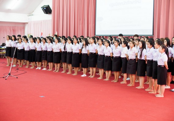 ภาพกิจกรรม  สโมสรนักศึกษาคณะวิทยาศาสตร์และเทคโนโลยี จัดโครงการปฐมนิเทศนักศึกษาใหม่ คณะวิทยาศาสตร์และเทคโนโลยี ประจำปี 2560