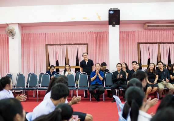 ภาพกิจกรรม  สโมสรนักศึกษาคณะวิทยาศาสตร์และเทคโนโลยี จัดโครงการปฐมนิเทศนักศึกษาใหม่ คณะวิทยาศาสตร์และเทคโนโลยี ประจำปี 2560