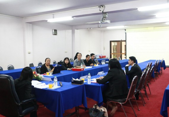 ภาพกิจกรรม หลักสูตรฟิสิกส์ จัดการตรวจประเมินคุณภาพภายในระดับหลักสูตรประจำปีการศึกษา 2559 หลักสูตรฟิสิกส์