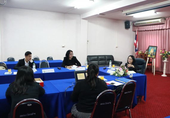 ภาพกิจกรรม หลักสูตรฟิสิกส์ จัดการตรวจประเมินคุณภาพภายในระดับหลักสูตรประจำปีการศึกษา 2559 หลักสูตรฟิสิกส์