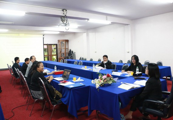 ภาพกิจกรรม หลักสูตรฟิสิกส์ จัดการตรวจประเมินคุณภาพภายในระดับหลักสูตรประจำปีการศึกษา 2559 หลักสูตรฟิสิกส์