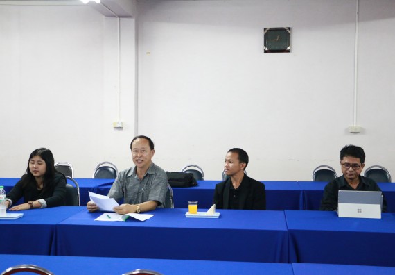 ภาพกิจกรรม หลักสูตรฟิสิกส์ จัดการตรวจประเมินคุณภาพภายในระดับหลักสูตรประจำปีการศึกษา 2559 หลักสูตรฟิสิกส์