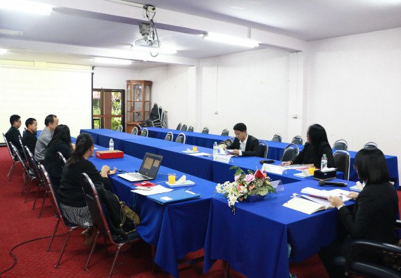 ภาพกิจกรรม หลักสูตรฟิสิกส์ จัดการตรวจประเมินคุณภาพภายในระดับหลักสูตรประจำปีการศึกษา 2559 หลักสูตรฟิสิกส์