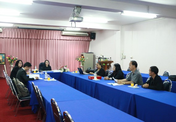 ภาพกิจกรรม หลักสูตรฟิสิกส์ จัดการตรวจประเมินคุณภาพภายในระดับหลักสูตรประจำปีการศึกษา 2559 หลักสูตรฟิสิกส์